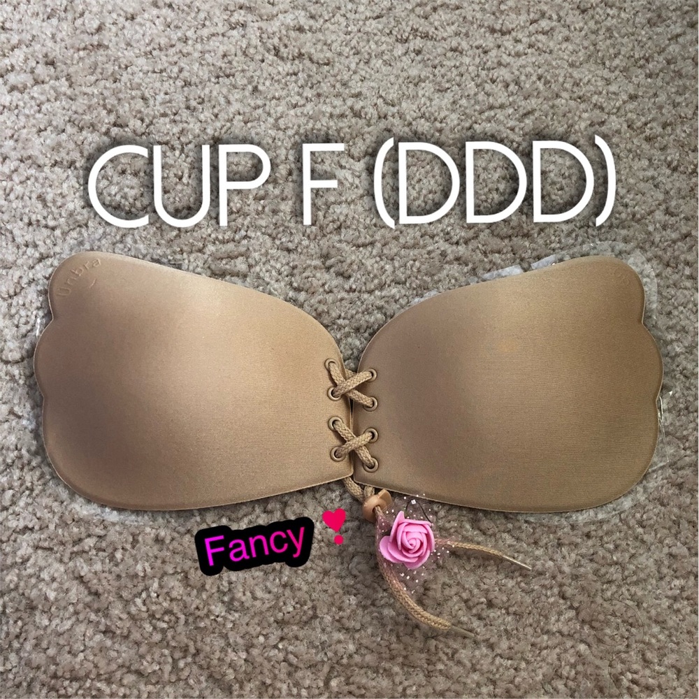 Backless Bra Strapless Bra PushUp Cup F